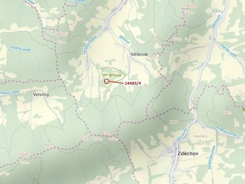 Dražba lesa, Hovězí, 173 m2