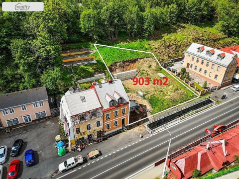 Prodej pozemku, Jáchymov, třída Dukelských hrdinů, 903 m2