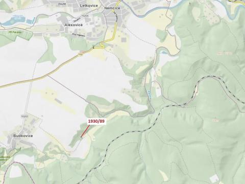 Dražba lesa, Ivančice, 435 m2