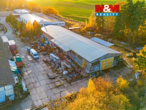 Prodej výrobních prostor, Lišov, 5377 m2