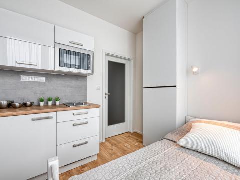 Pronájem bytu 1+kk, Praha - Stodůlky, Mukařovského, 13 m2