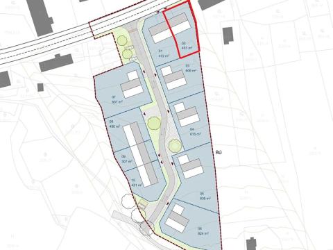 Prodej pozemku pro bydlení, Bělá nad Radbuzou, Dlouhá, 451 m2