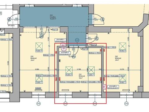 Pronájem kanceláře, Frýdek-Místek, tř. T. G. Masaryka, 15 m2