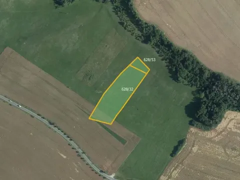 Prodej pole, Střemošice, 10545 m2