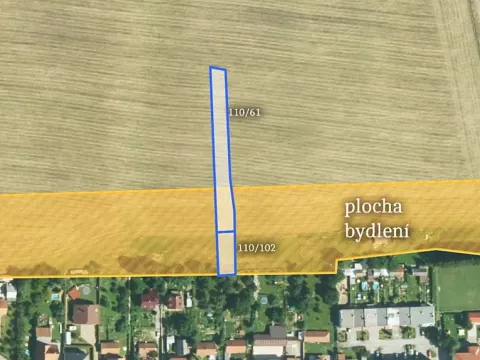 Prodej podílu pole, Letovice, 590 m2