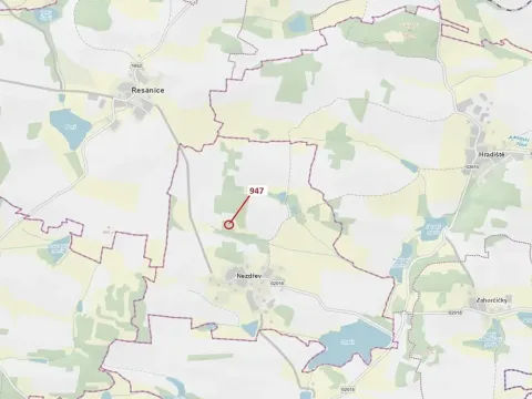 Dražba lesa, Nezdřev, 126 m2