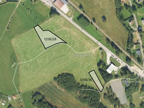 Prodej komerčního pozemku, Borová, 4941 m2