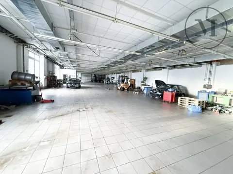 Pronájem výrobních prostor, Lišov, Miletínská, 1000 m2