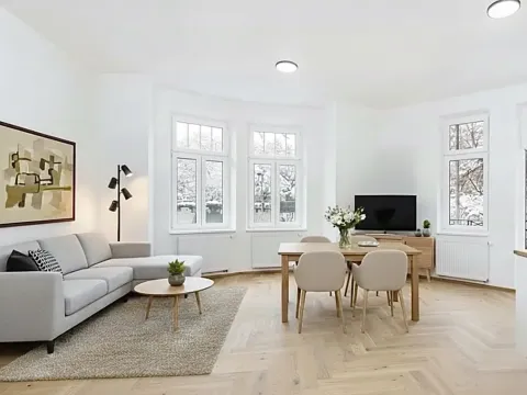 Pronájem bytu 2+kk, Praha - Vršovice, Žitomírská, 60 m2