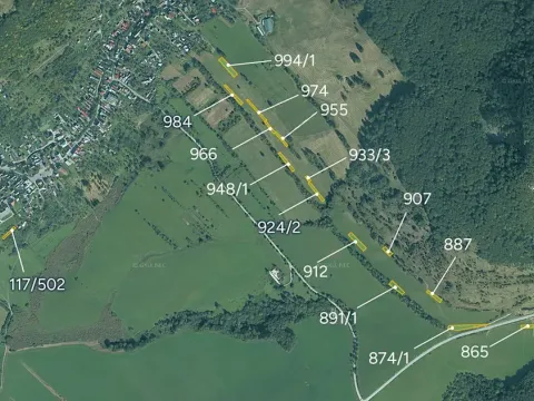 Prodej pole, Zliechov, Slovensko, 22832 m2