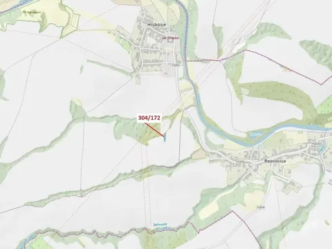 Dražba pozemku, Ivančice, 597 m2