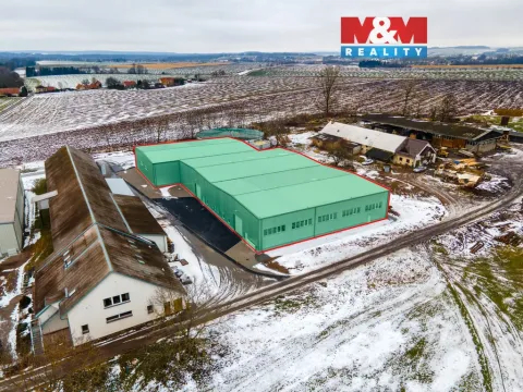 Pronájem skladu, Cerekvice nad Loučnou - Pekla, 2380 m2