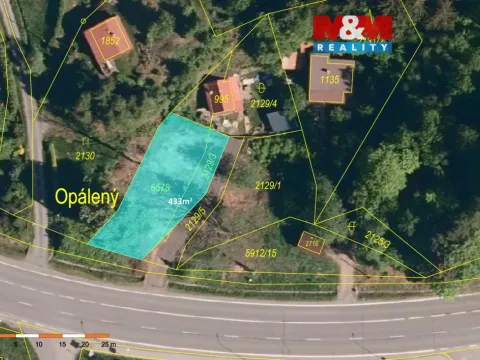 Prodej pozemku pro bydlení, Horní Bečva, 433 m2