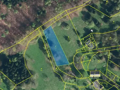 Prodej louky, Branná, 1524 m2