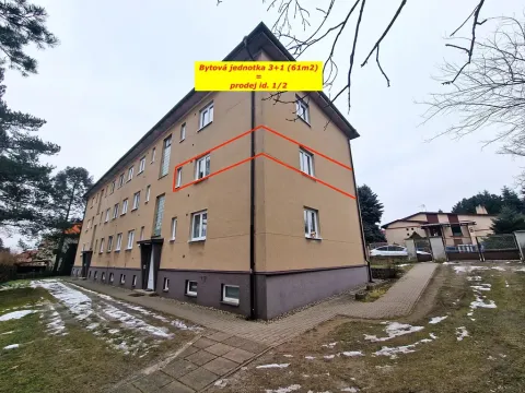 Prodej podílu bytu 3+1, Hostivice, Školská, 61 m2