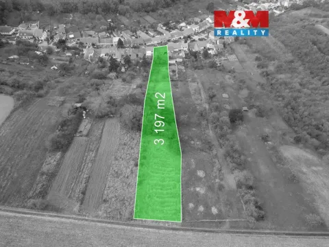 Prodej pozemku pro bydlení, Milešovice, 3385 m2