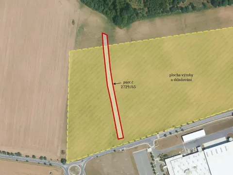 Prodej komerčního pozemku, Zruč nad Sázavou, 3061 m2