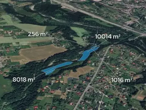 Prodej podílu lesa, Bystřice, 6434 m2