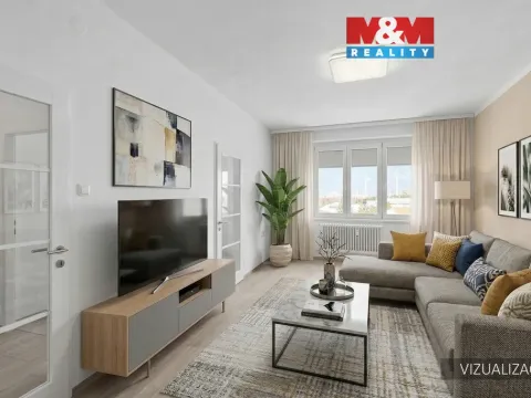 Prodej bytu 2+1, Kralupy nad Vltavou - Lobeček, Štefánikova, 52 m2