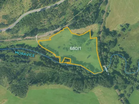 Prodej louky, Valšov, 33558 m2