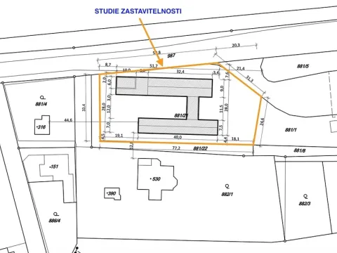 Prodej pozemku pro bydlení, Tehovec, U Mototechny, 2864 m2