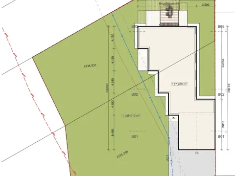 Prodej pozemku pro bydlení, Břeclav, 1042 m2