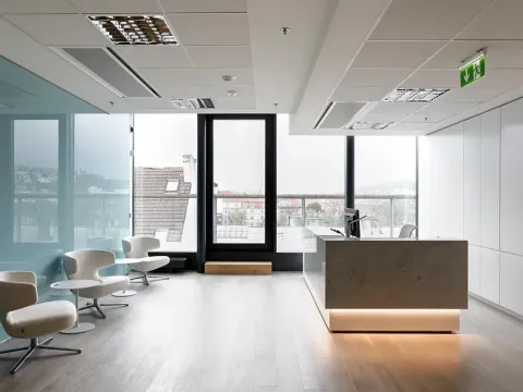 Pronájem kanceláře, Praha - Smíchov, Na Valentince, 1165 m2