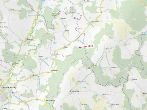 Dražba lesa, Vilice, 3593 m2