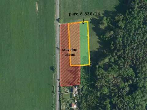 Prodej pozemku pro bydlení, Zaječice, 3393 m2