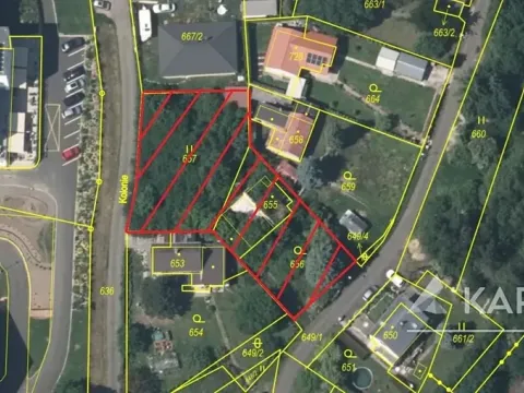 Prodej pozemku pro bydlení, Dubí, Kolonie, 1247 m2