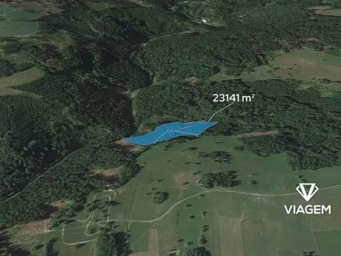 Prodej podílu pole, Železný Brod, 642 m2