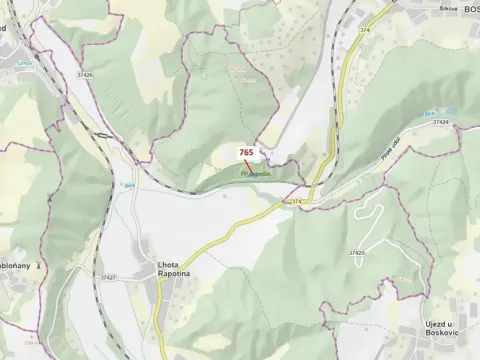 Dražba lesa, Lhota Rapotina, 1793 m2