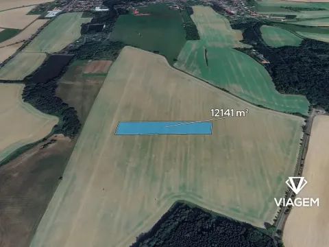 Prodej podílu pole, Uhlířské Janovice, 1517 m2