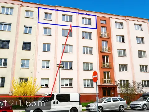 Pronájem bytu 2+1, Olomouc, Božetěchova, 65 m2