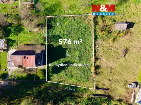 Prodej pozemku pro bydlení, Zlín, U Potoka, 576 m2