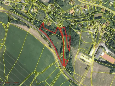 Prodej podílu pozemku, Pustá Kamenice, 960 m2