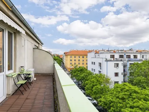 Pronájem bytu 1+kk, Praha - Žižkov, Biskupcova, 30 m2