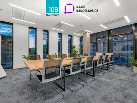 Pronájem kanceláře, Praha - Dejvice, Evropská, 1751 m2
