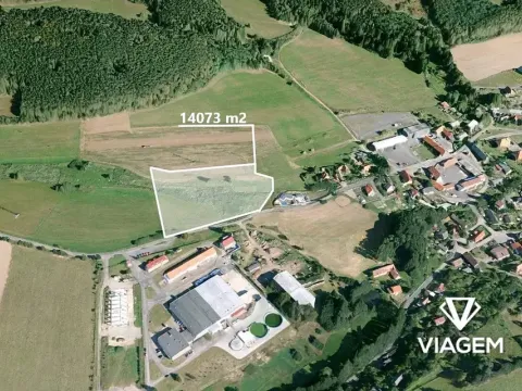 Prodej podílu komerčního pozemku, Čím, 6483 m2