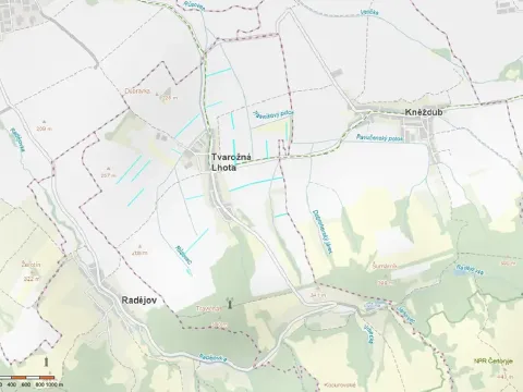 Prodej pole, Tvarožná Lhota, 53673 m2