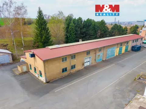 Pronájem výrobních prostor, Domažlice - Bezděkovské Předměstí, Masarykova, 770 m2