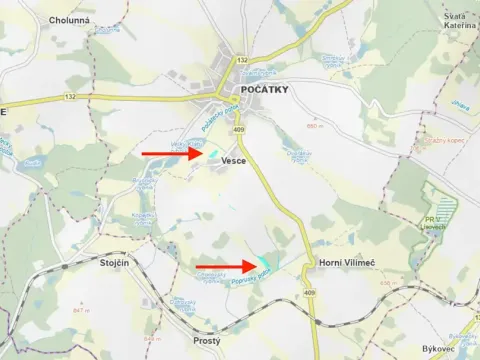 Prodej podílu louky, Počátky, 6751 m2