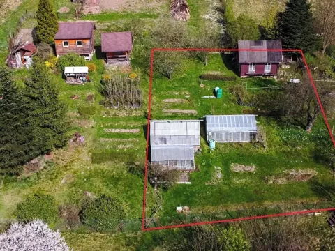 Prodej zahrady, Tanvald, Popelnická, 644 m2
