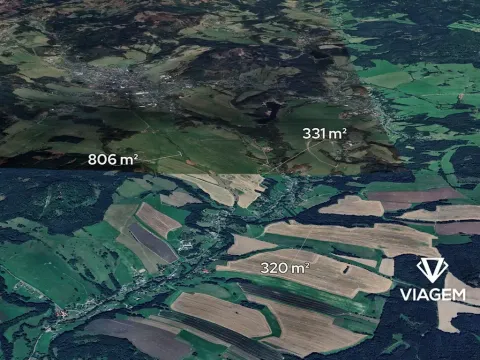 Prodej pole, Cvikov, 1457 m2