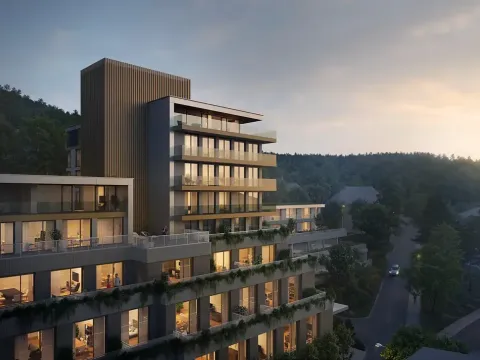 Prodej bytu 2+kk, Luhačovice, Zatloukalova, 39 m2