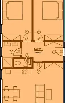 Prodej bytu 3+kk, Doksy - Staré Splavy, 69 m2