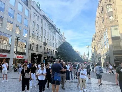 Pronájem obchodního prostoru, Praha - Nové Město, Václavské náměstí, 100 m2
