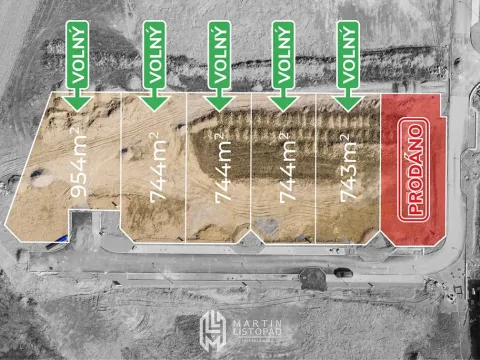 Prodej pozemku pro bydlení, Komárov, 744 m2
