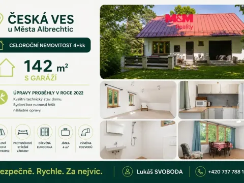 Prodej chaty, Město Albrechtice - Česká Ves, 142 m2