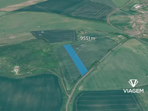 Prodej podílu pole, Břvany, 795 m2